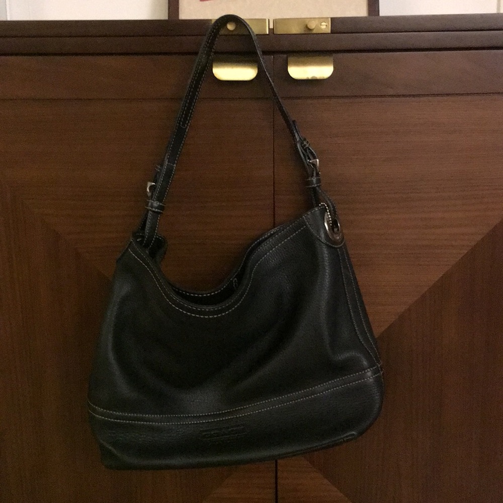 Coach leather bag